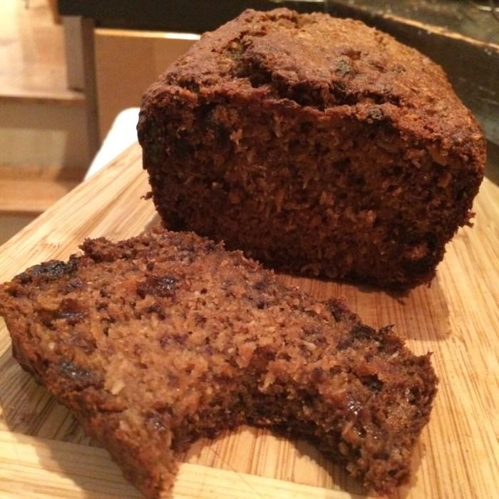 Bizcocho integral de plátano y zanahoria