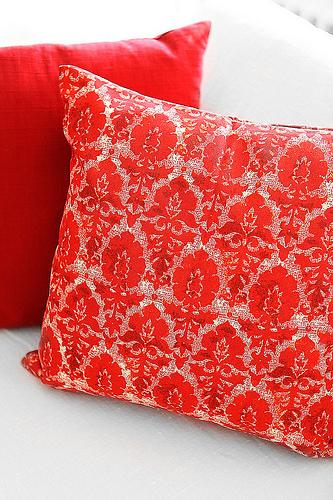 Un sala de estar en rojo | Decoración