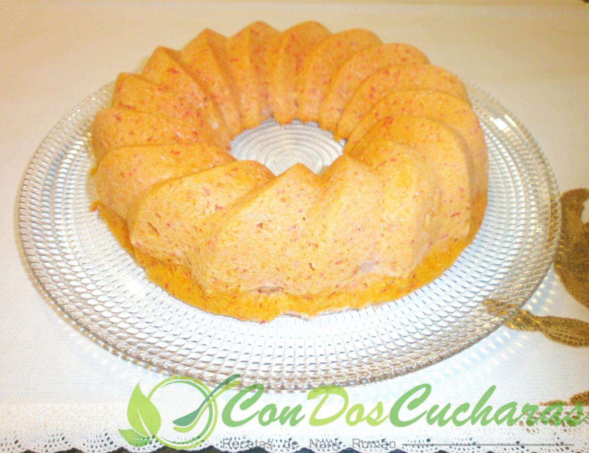 Pastel de gambas y surimi