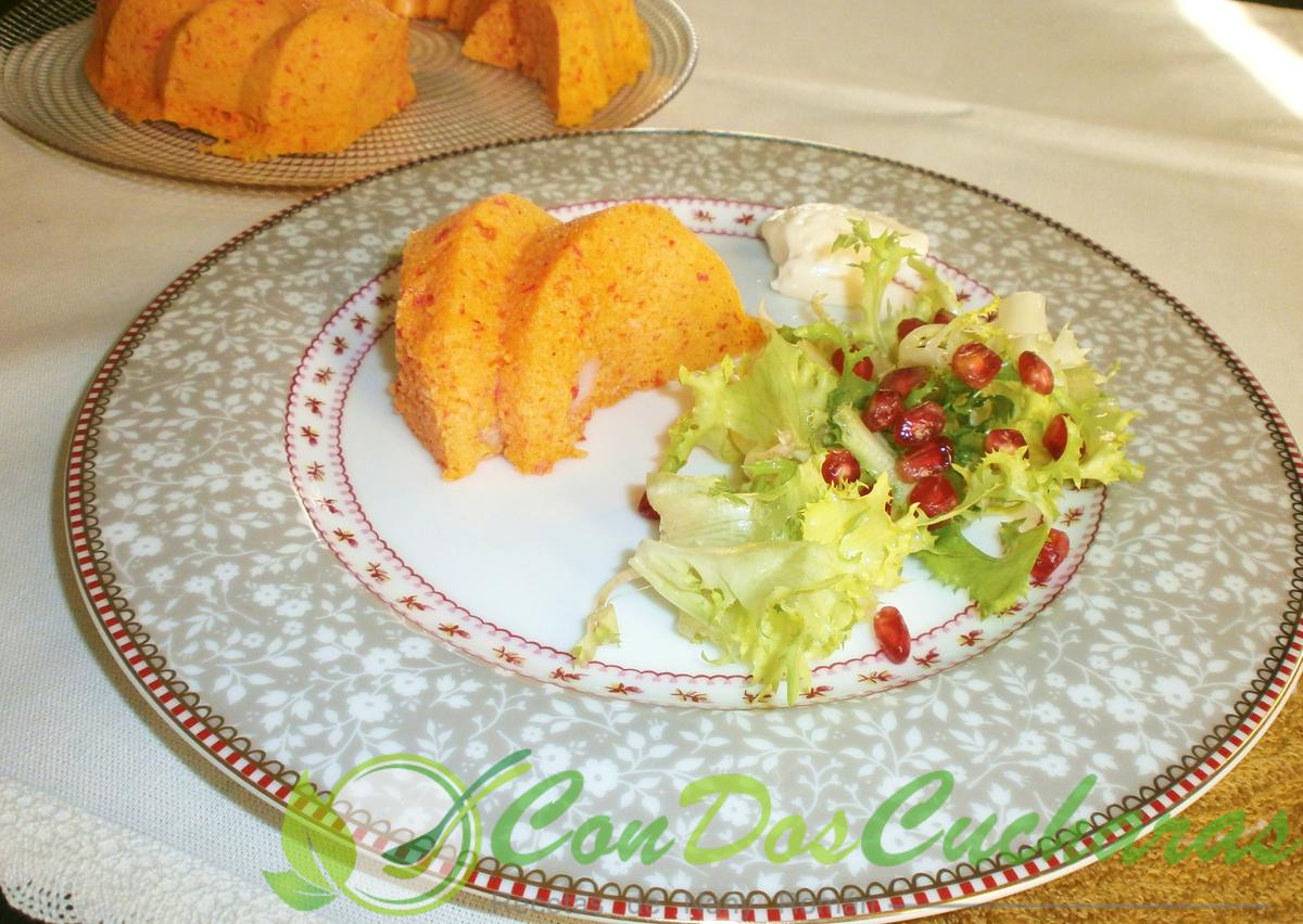 Pastel de gambas y surimi