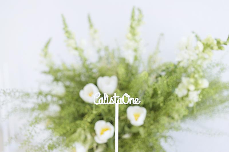 A white minimalist christmas en All Lovely Party