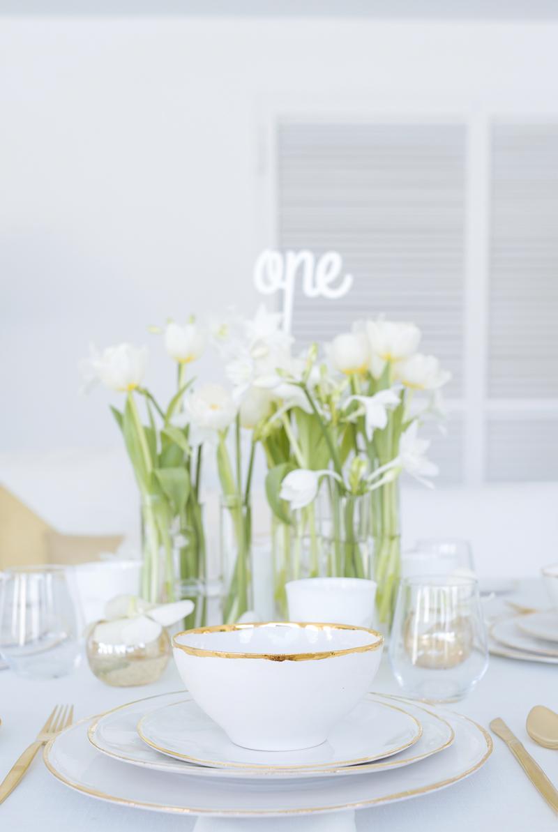 A white minimalist christmas en All Lovely Party