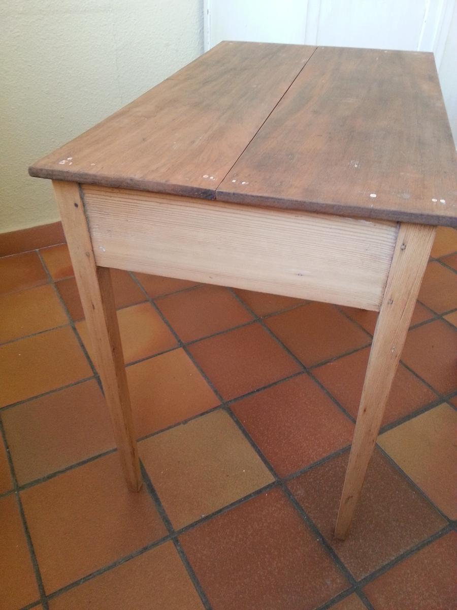 Restauración mesa de madera