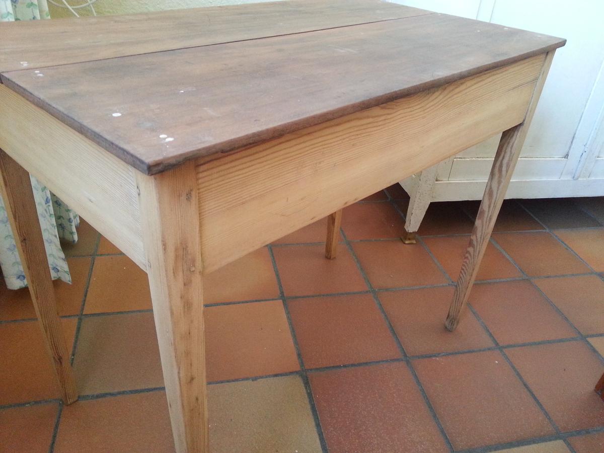 Restauración mesa de madera