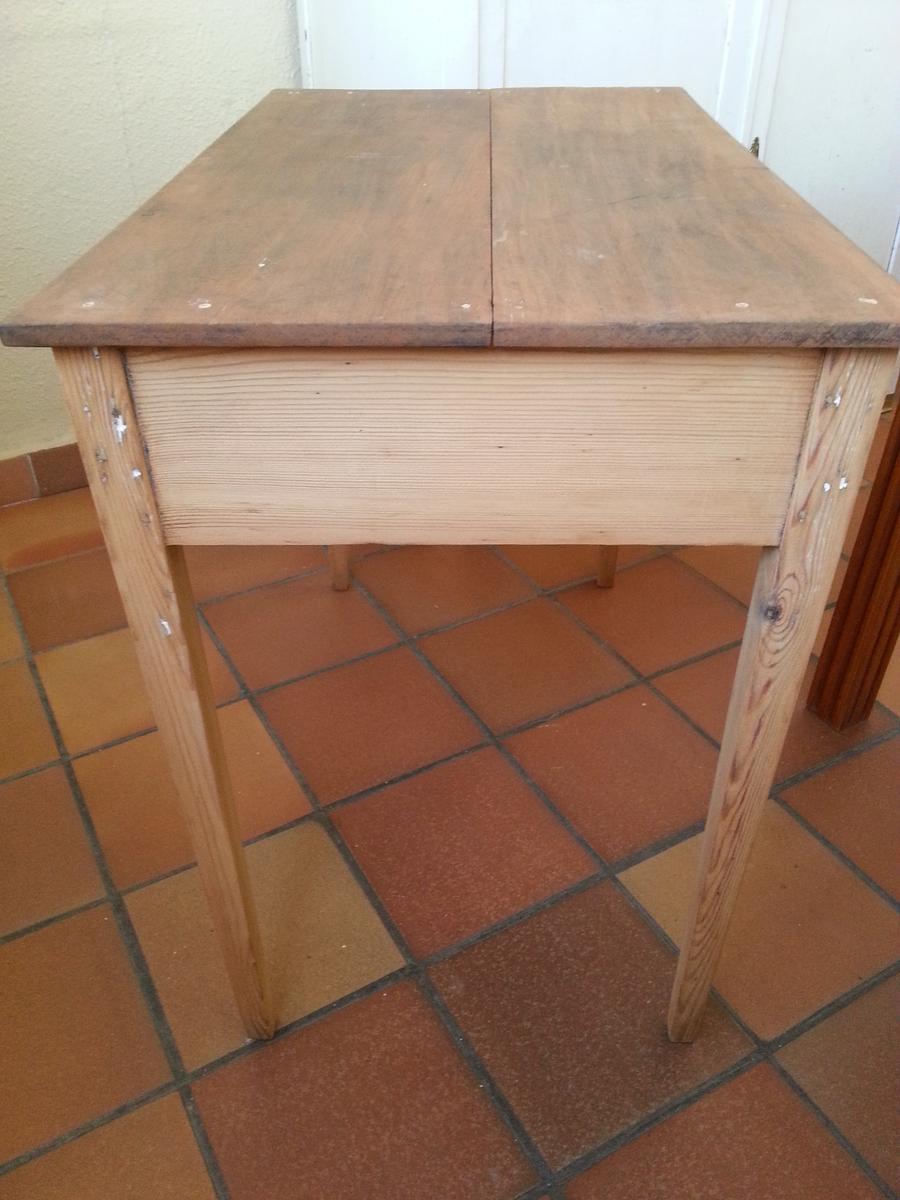 Restauración mesa de madera