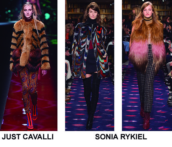 Tendencia, Abrigos de pelo, Desfiles 2