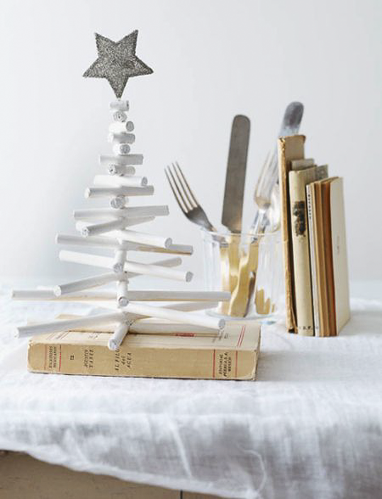 Arbol Navidad de madera: Una manera diferente de decorar.