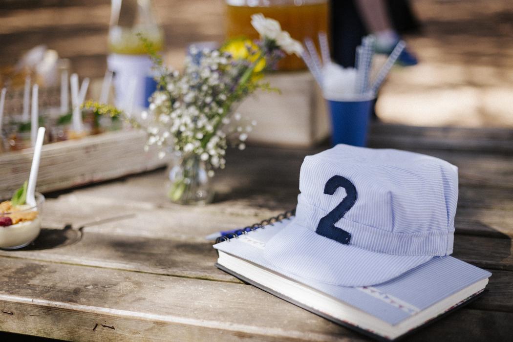 Un cumple infantil con trenes en All Lovely Party