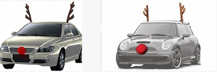 reno para el coche adorno