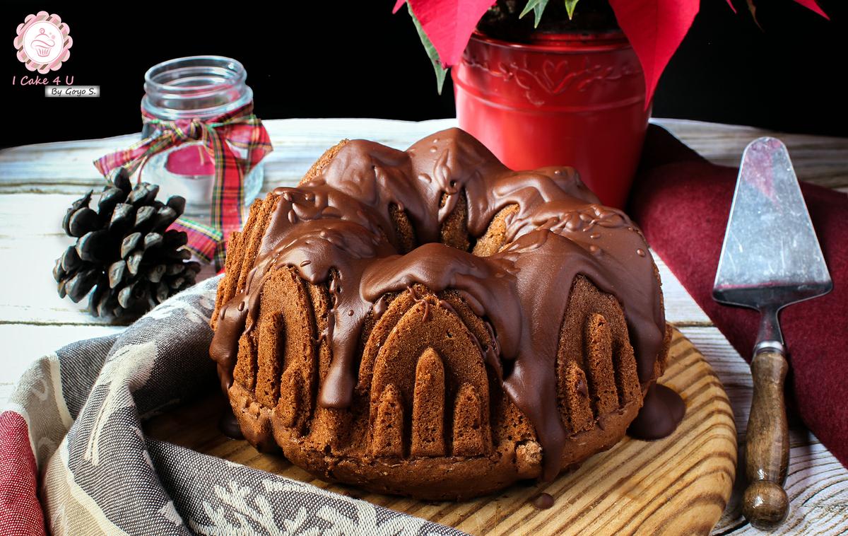 Bundt Cake Turrón de Suchard