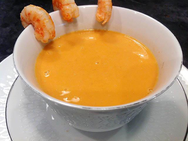 Crema de langostinos05