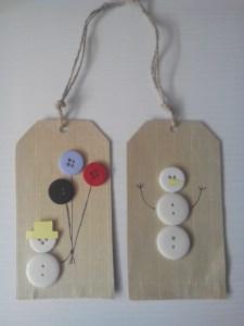 crea tarjetas navideñas para tus regalos