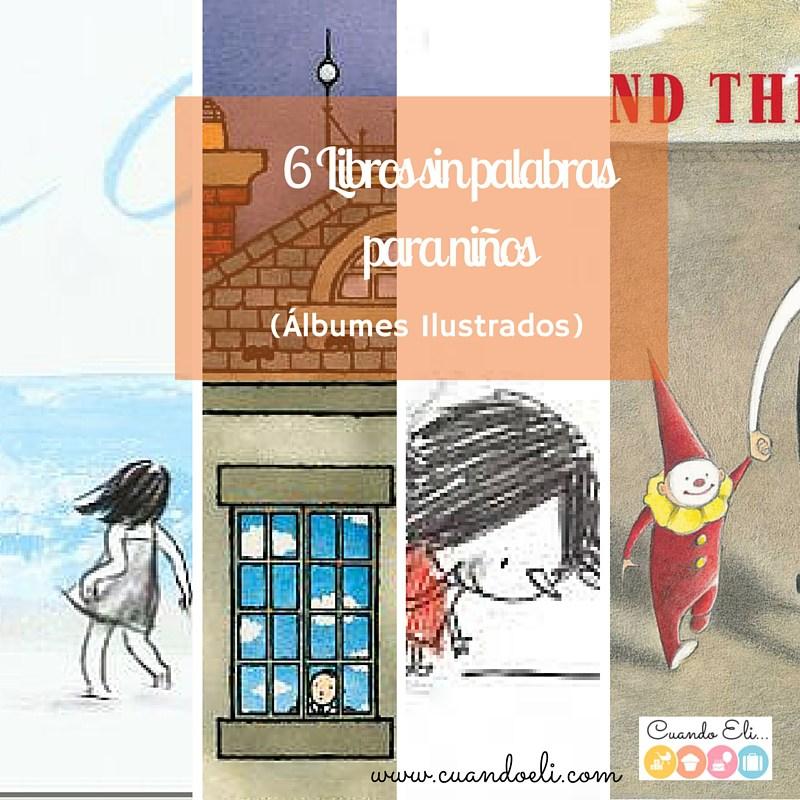 6 Libros sin palabras para niños