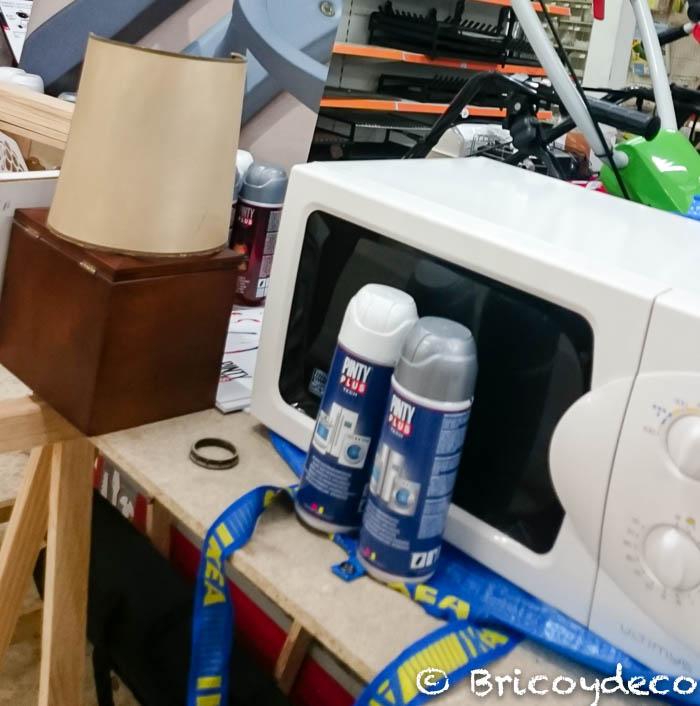 objetos que se pueden renovar con pintura en spray