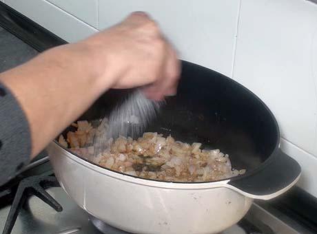 Lomo con salsa de almendras26