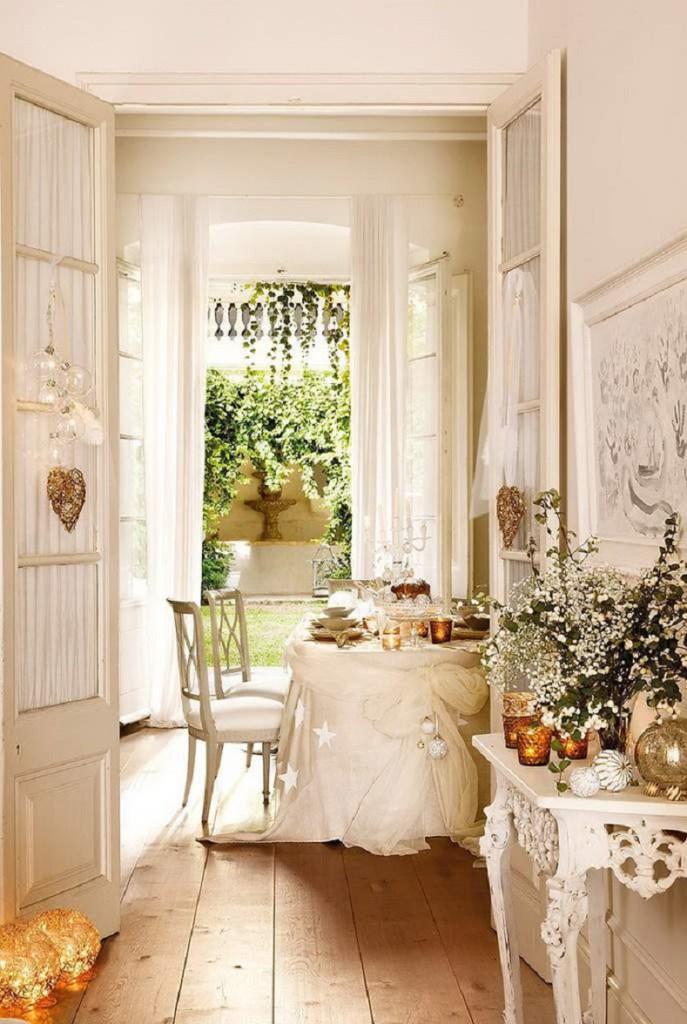 decoración romántica de navidad 8