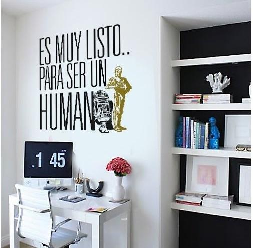 Vinilo Stars Wars Eres muy listo