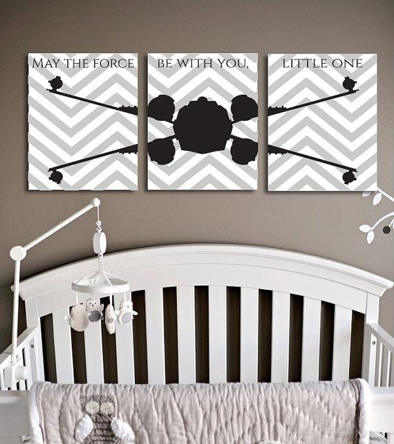 Stars Wars decoración pared nórdico