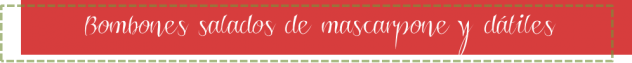 bombones salados