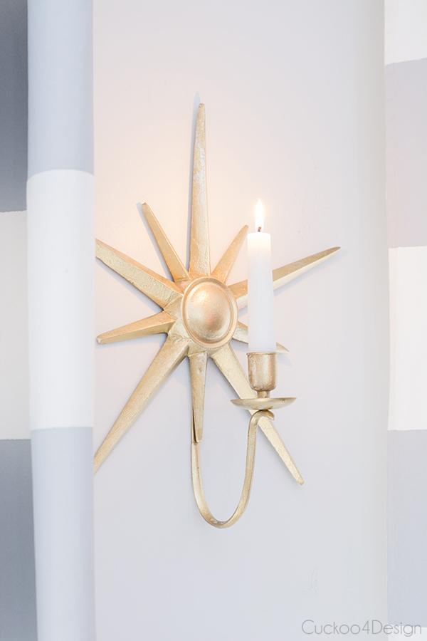 Candelabro de pared