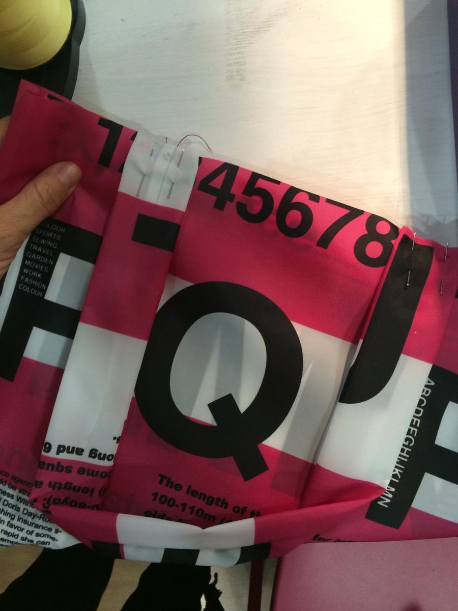 Cosemos las asas a la bolsa