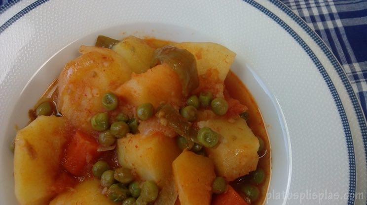Patatas estofadas