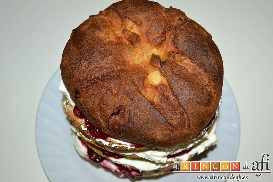 Panettone de Julius, así hasta llegar a la tapa