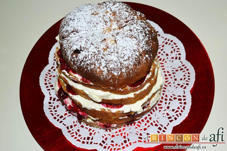 Panettone de Julius, sugerencia de presentación