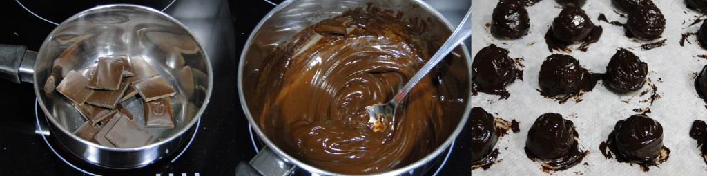 coquitos de chocolate sin azúcar- 2