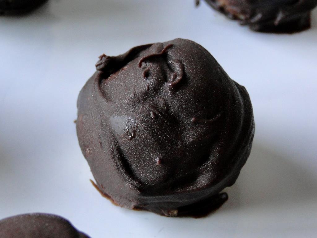 coquitos de chocolate sin azúcar