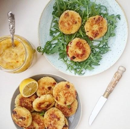 Hamburguesas de mijo cuchillo