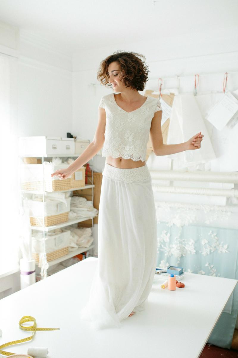 Vestido de novia de Verónica Miranda en All Lovely Party