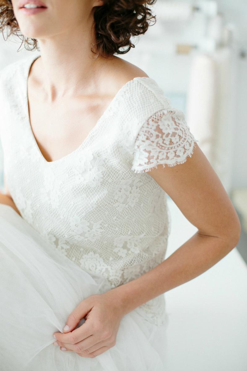 Vestido de novia de Verónica Miranda en All Lovely Party