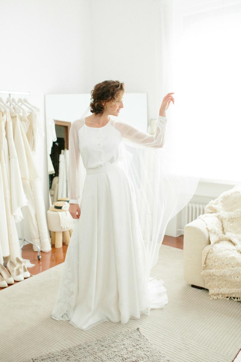 Vestido de novia de Verónica Miranda en All Lovely Party