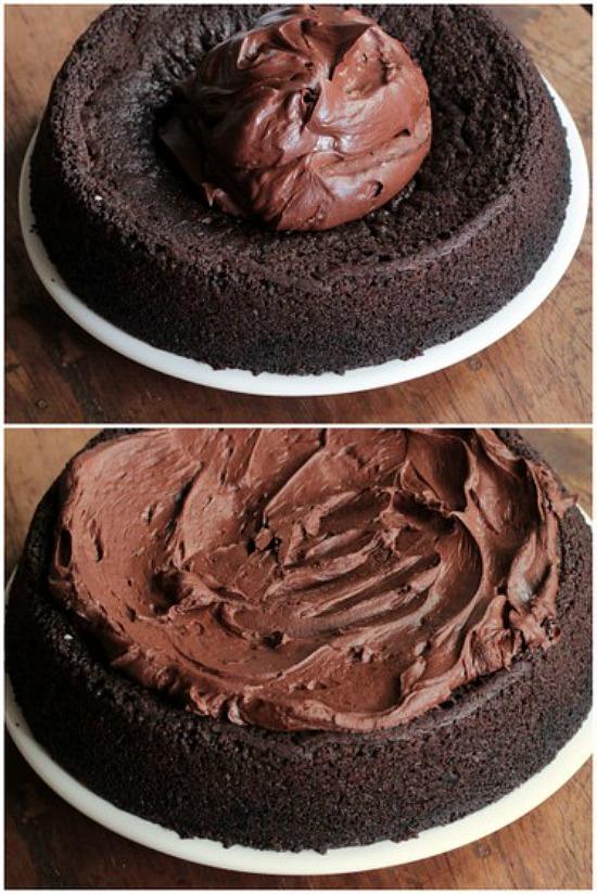 Torta mousse de chocolate (2 ingredientes) vegana