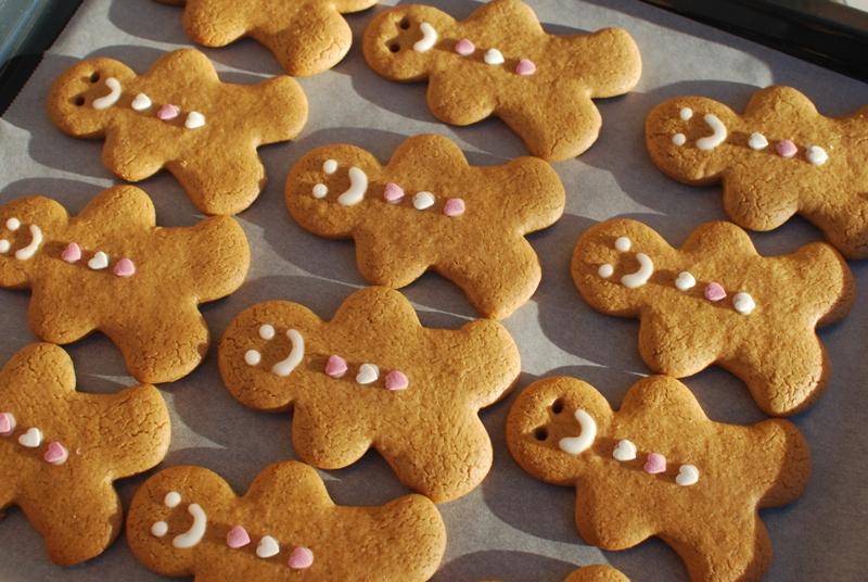 Galletas de jengibre veganas