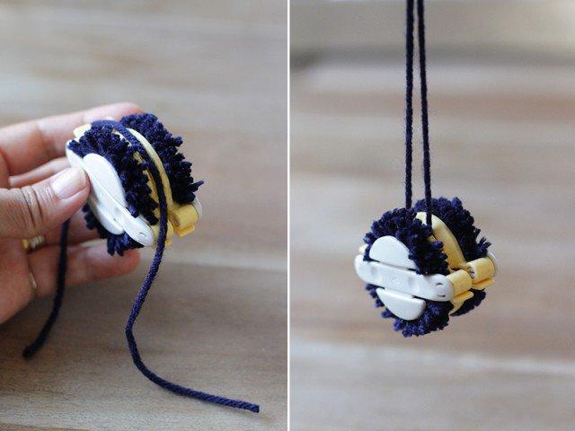 originales cojines con pompones 4