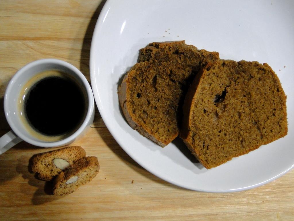 bizcocho de café sin azúcar