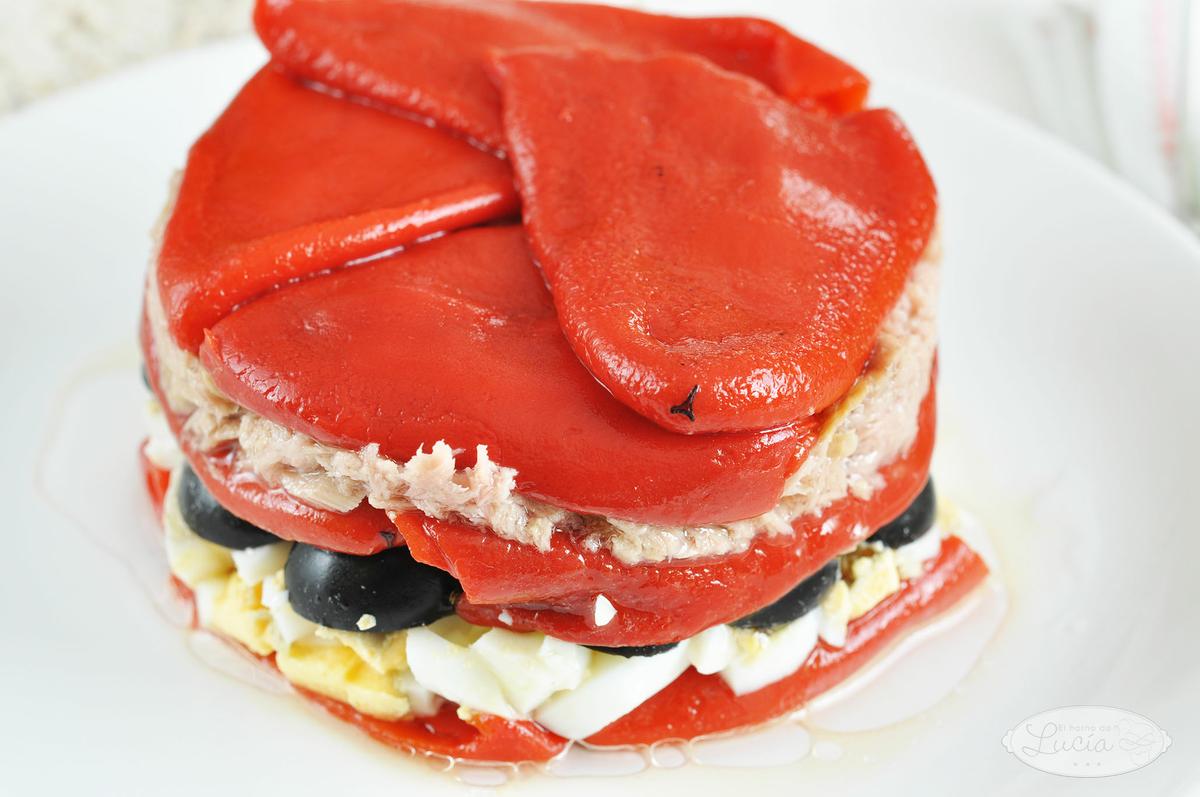 ensalada de piquillos y atun sin gluten sin lacteos