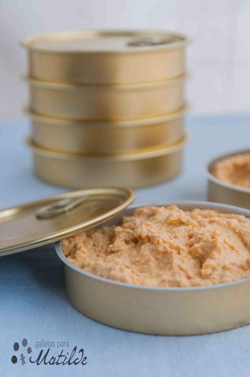 Paté de mejillones y atún
