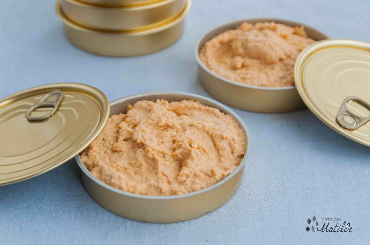 Paté de mejillones y atún