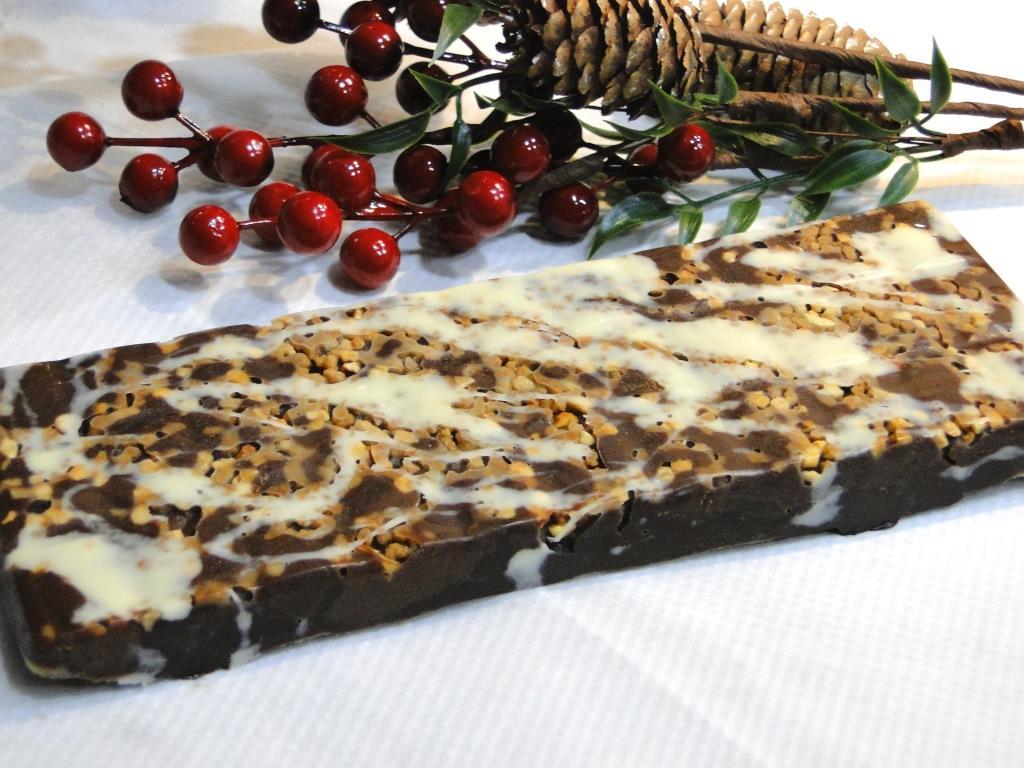 turron de chocolate sin azucar