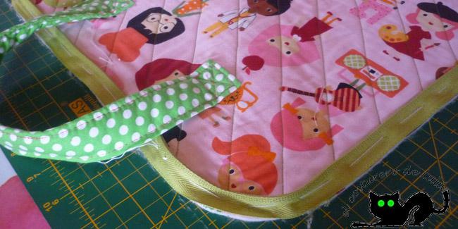 Colocamos la cremallera