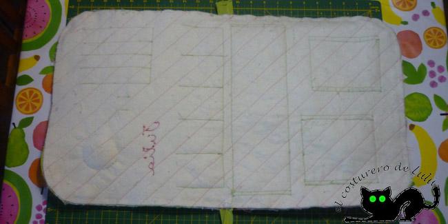 Ya tenemos preparado el conjunto para coser la cremallera