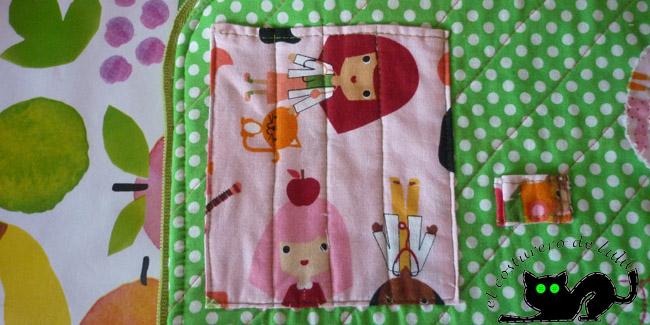 Bolsillo para bolígrafos