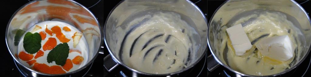 trufas de chocolate blanco y mandarina sin azúcar- 1