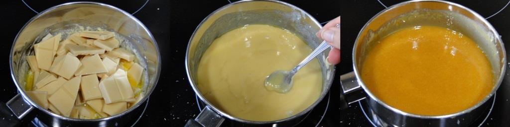 trufas de chocolate blanco y mandarina sin azúcar- 2