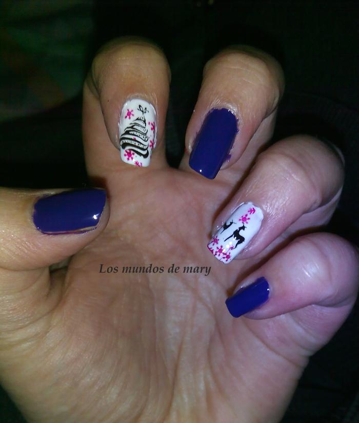 Manicura estampada