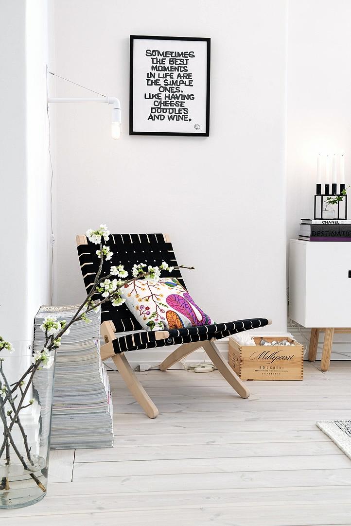 Un piso de estilo nórdico en Suecia 8