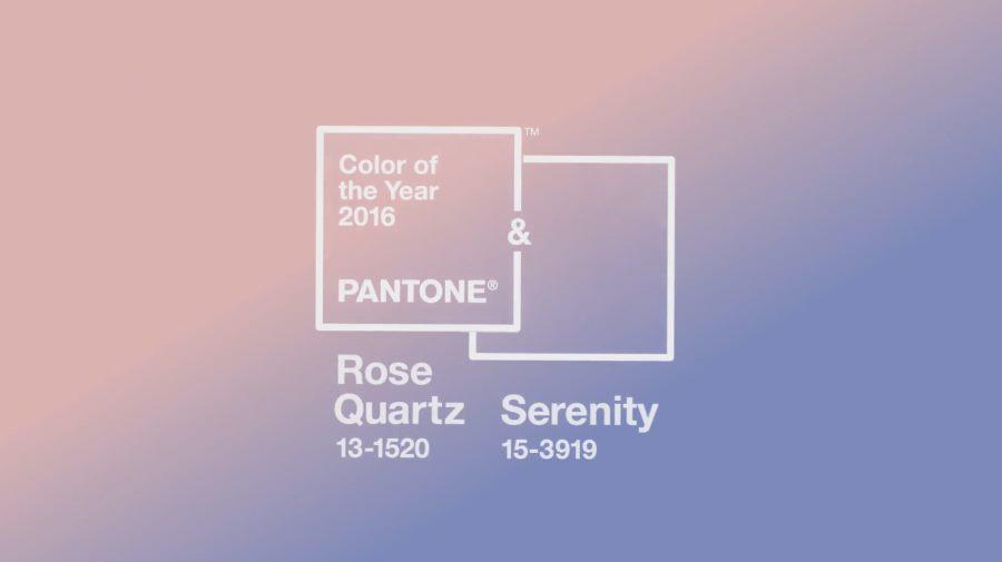 Colores Pantone 2016: Rose Quartz y Serenity.